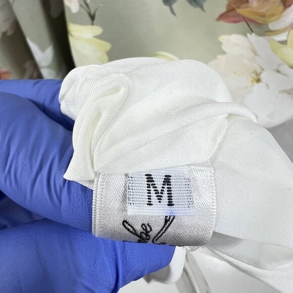 Forest Wardrobe NWT Womens M Floral Halter Midi Dress Ruffle Corset Back Retro - Picture 14 of 16